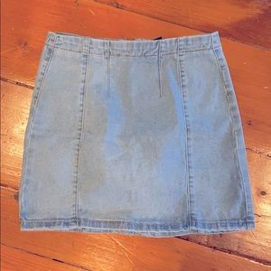 Forever 21 Mini Jean Skirt
